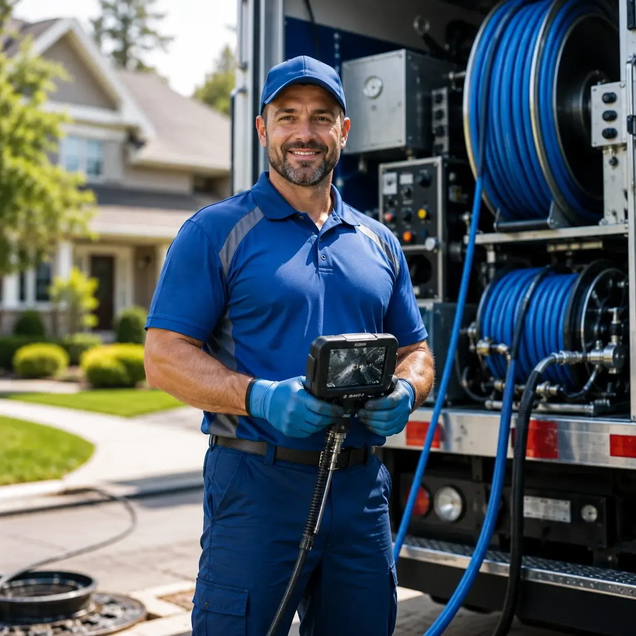 Local outdoor drain cleaning specialists in Mallory, NY
